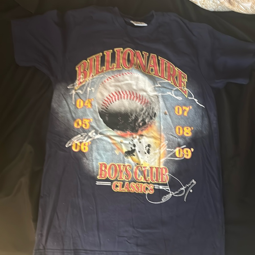 Billionaire Boys club shirt small navy blue